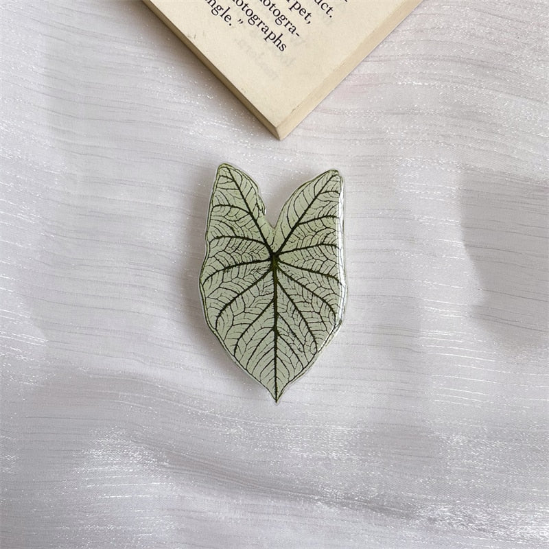 Leaf caladium pop sockets