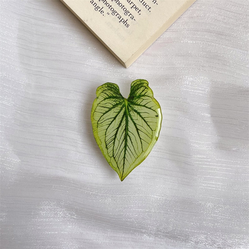 Leaf caladium pop sockets