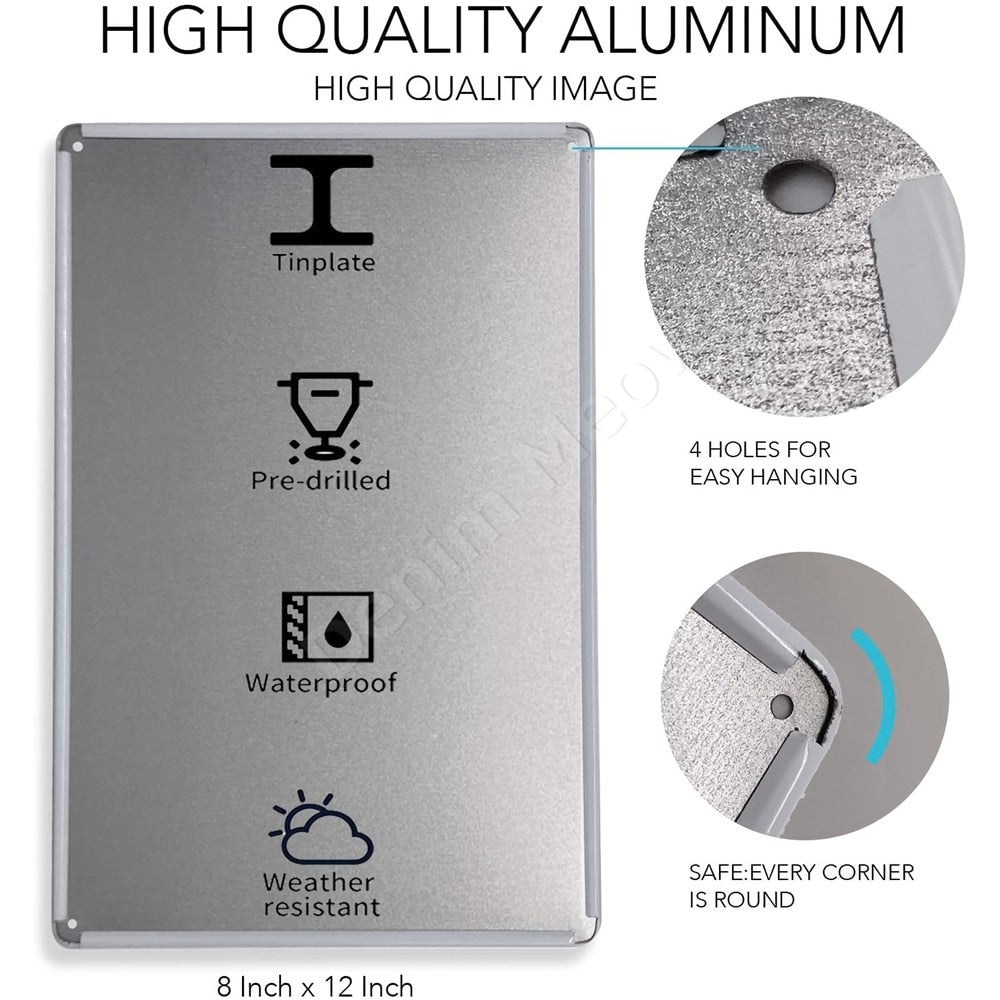 Into the garden I go sign