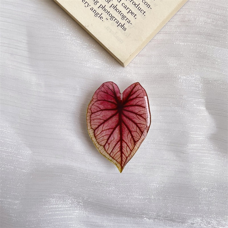 Leaf caladium pop sockets