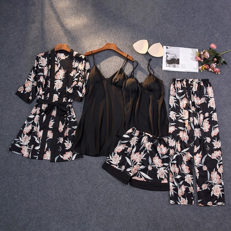 Silky Pajamas Set