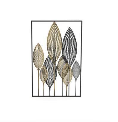 Nordic Iron Wall Decor - Leaf and Leisure