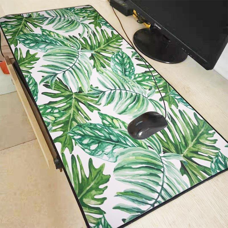 Large leaf print mouse pad - Leaf and Leisure