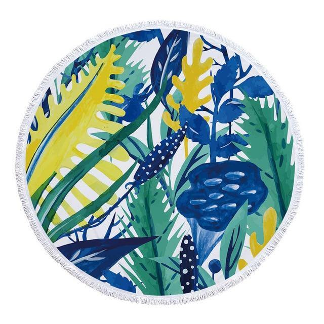Beach Towel with Bag - Leaf and Leisure