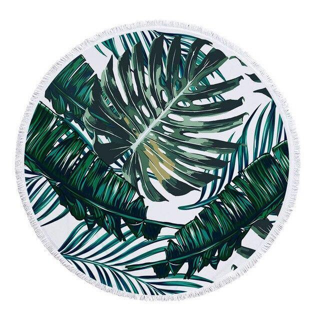 Beach Towel with Bag - Leaf and Leisure