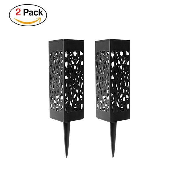 Garden LED solar ground lights - Leaf and Leisure