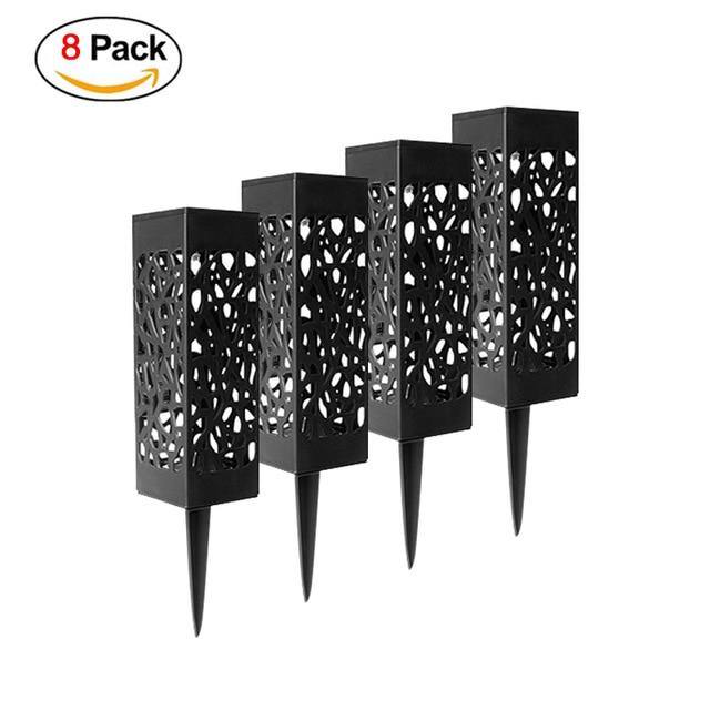 Garden LED solar ground lights - Leaf and Leisure