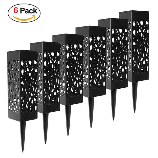 Garden LED solar ground lights - Leaf and Leisure