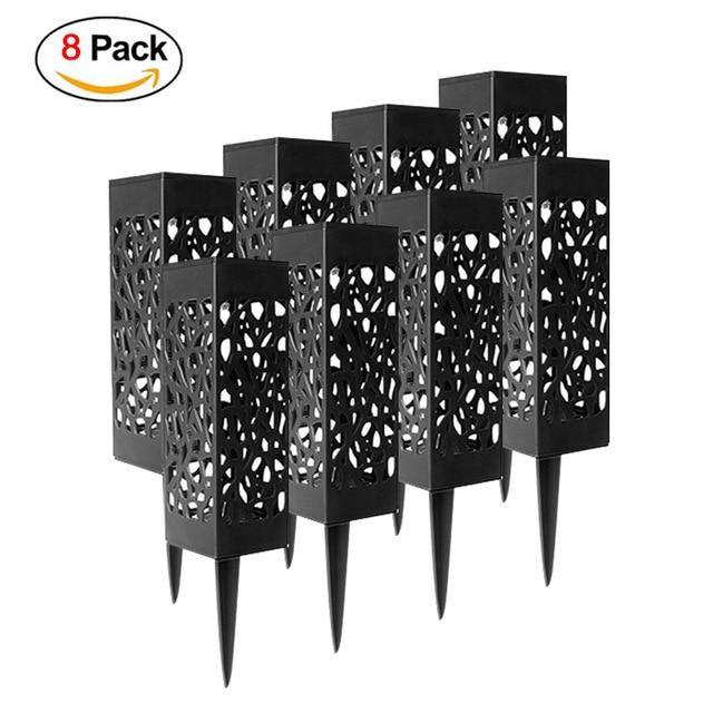 Garden LED solar ground lights - Leaf and Leisure