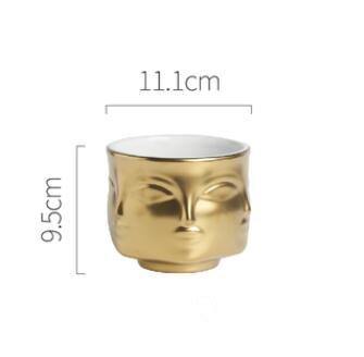 Man Face Pot - Leaf and Leisure