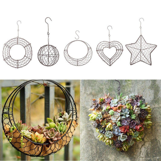 Iron Hanging Planter - Leaf and Leisure