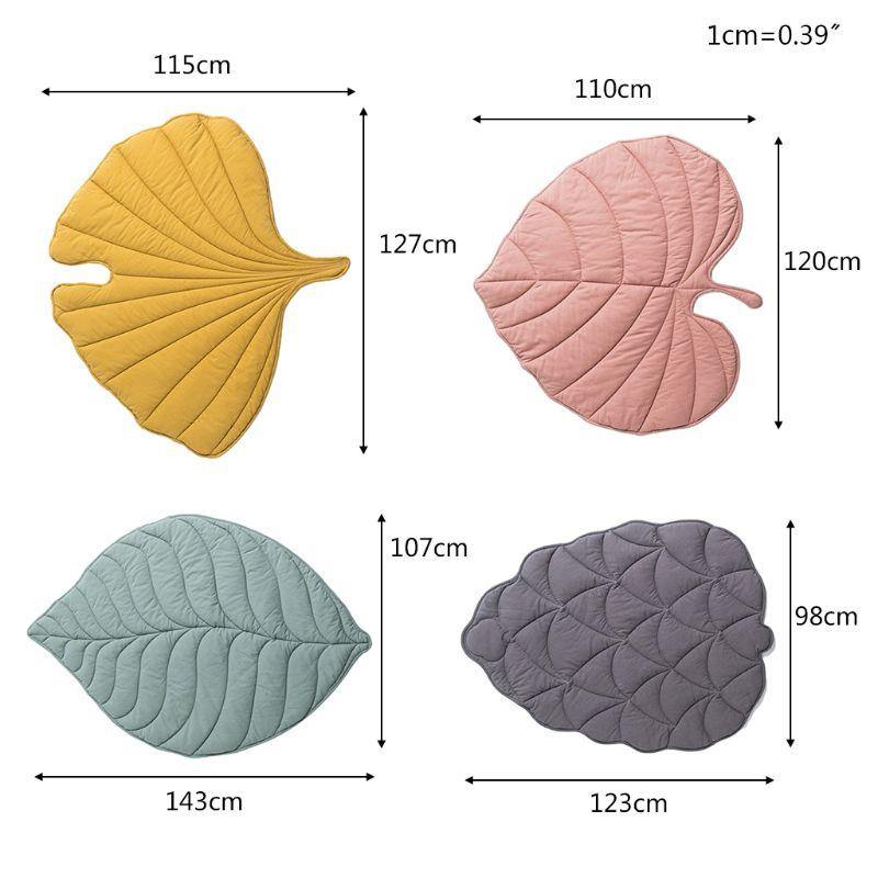Leaf Shape Baby Play Mat - Leaf and Leisure