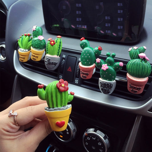Cactus car air freshener