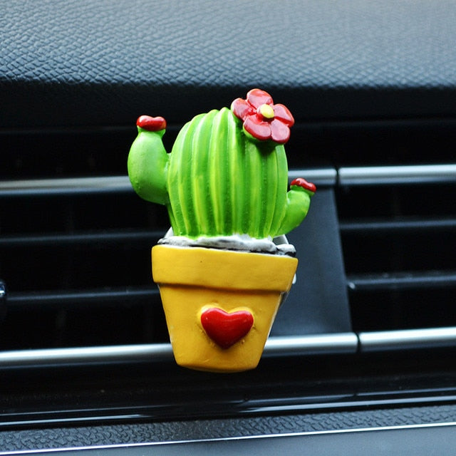 Cactus car air freshener
