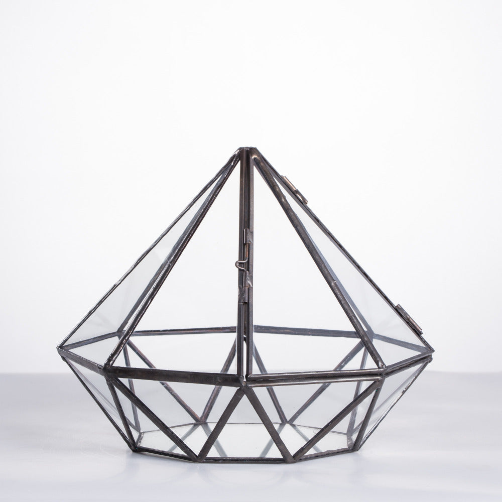 Glass Geometric Terrarium