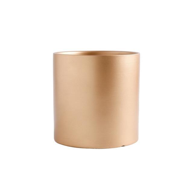 Ceramic Planter With Hole & Tray - Leaf and Leisure