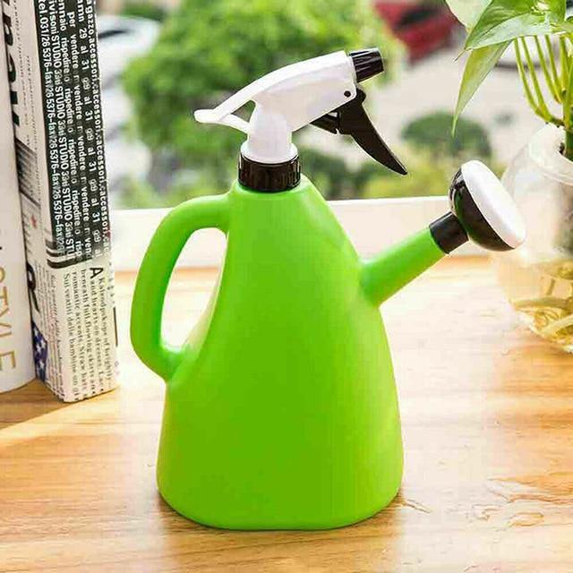 2 in 1 Plastic Watering Can - Leaf and Leisure