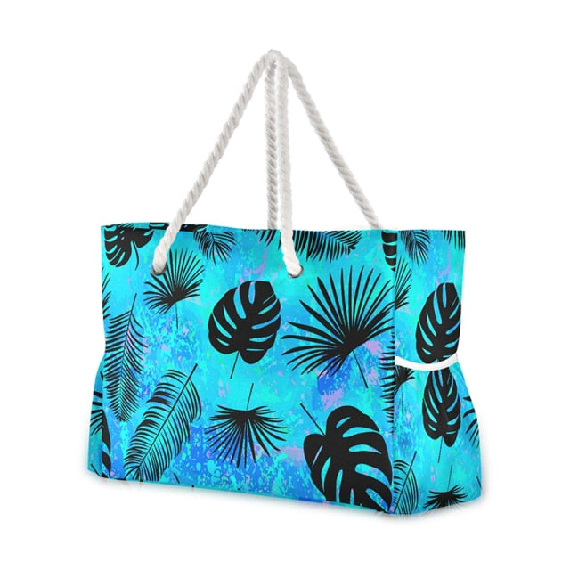 Beach tote shoulder bag