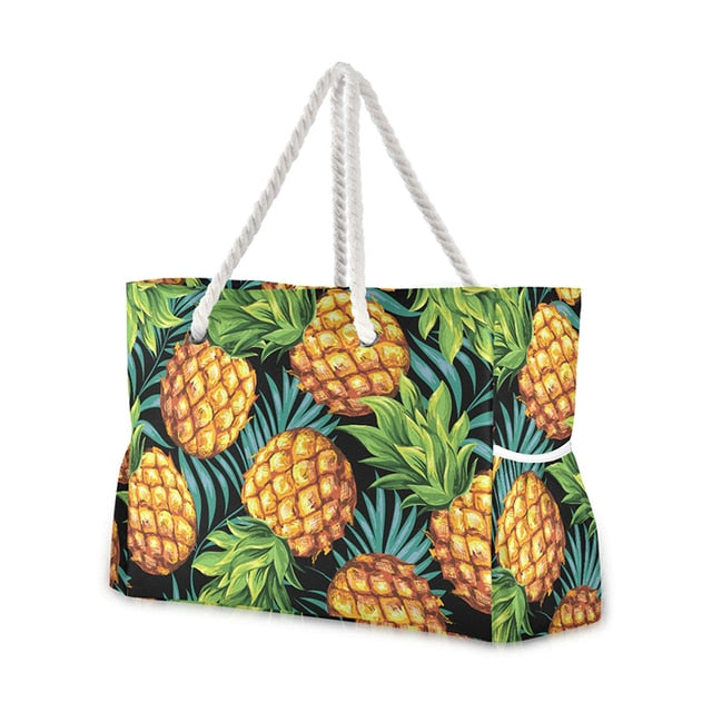 Beach tote shoulder bag