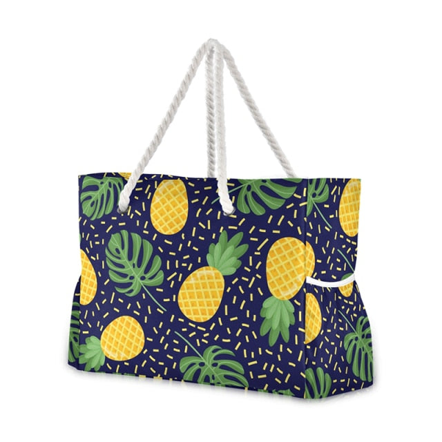 Beach tote shoulder bag