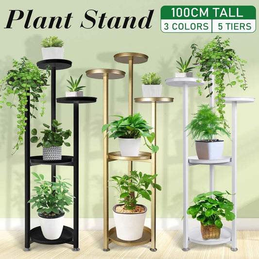 5 iters metal plant stand