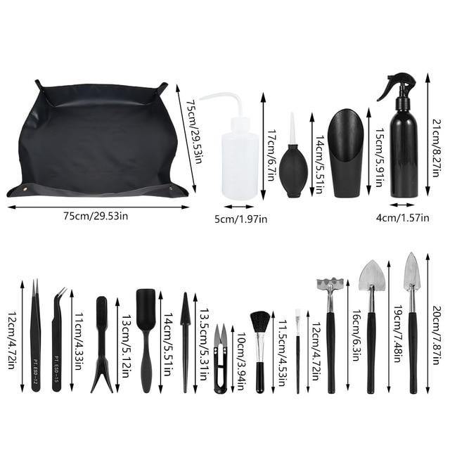 Mini Garden Hand Tools Set - Leaf and Leisure