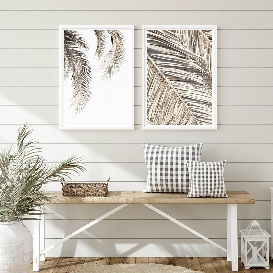 Bohemian canvas wall art - Leaf and Leisure