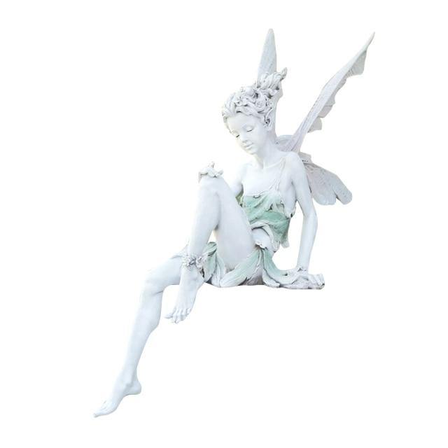 Mini fairy garden statue - Leaf and Leisure
