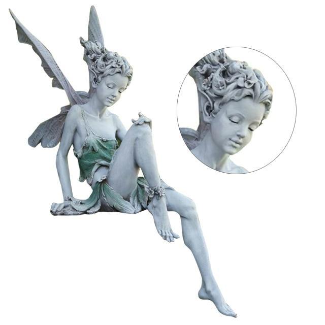 Mini fairy garden statue - Leaf and Leisure