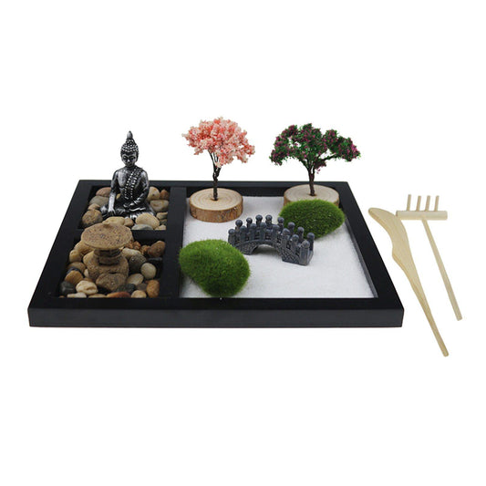 Mini Zen Garden - Leaf and Leisure
