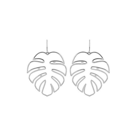 Monstera Earrings - Leaf and Leisure