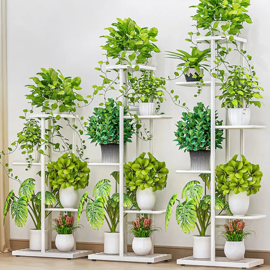 Multi level plant shelf