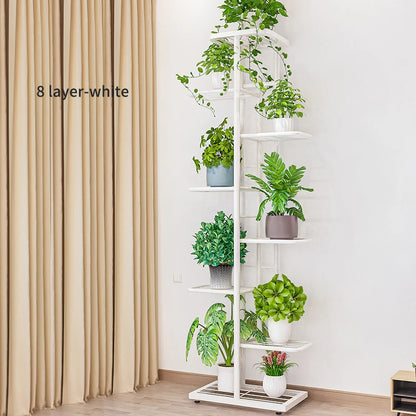 Multi level plant shelf