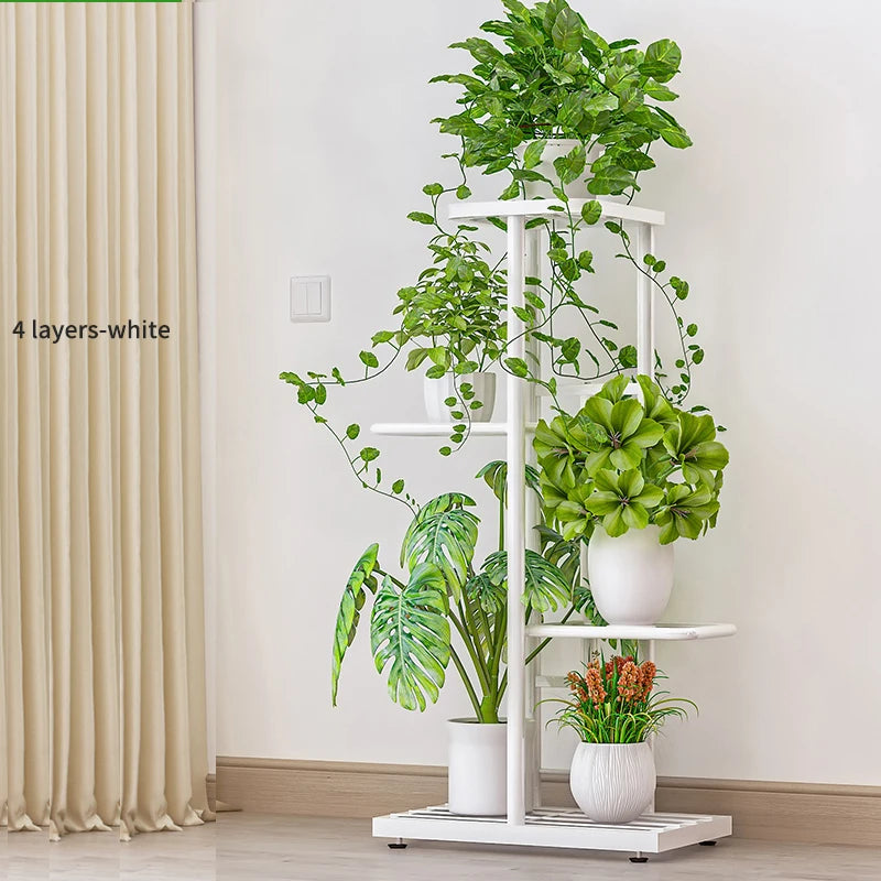 Multi level plant shelf