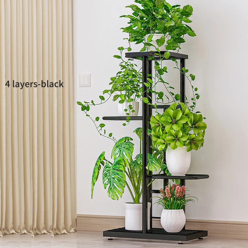 Multi level plant shelf