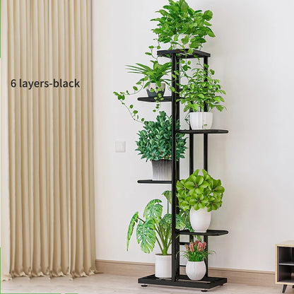 Multi level plant shelf