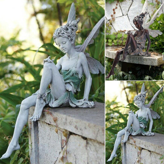 Mini fairy garden statue - Leaf and Leisure